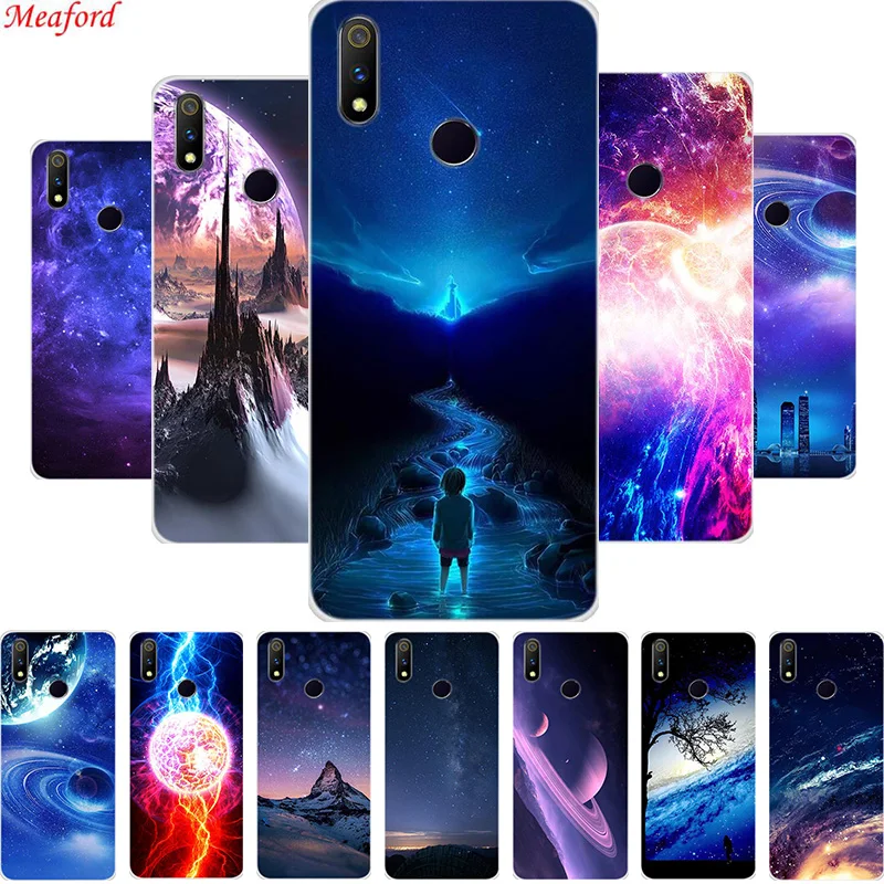 Популярный чехол для Oppo Realme 3 силиконовый мягкий ТПУ телефона Pro 5 | Мобильные