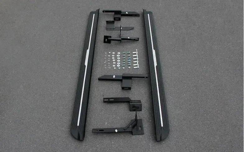 Автомобильный Стайлинг полный набор алюминиевая боковая дверь шаг бег доска для