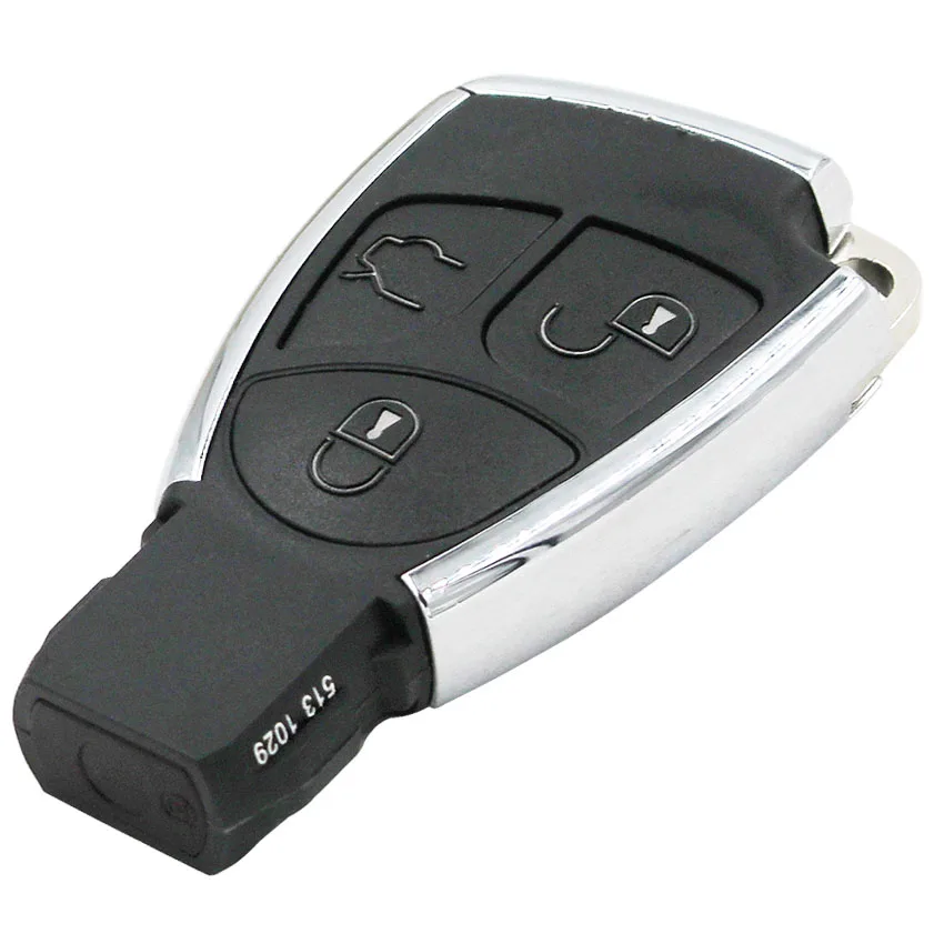 3 кнопки модифицированный умный ключ 433 Мгц дистанционный Fob с чипом NEC HU64 Blade для