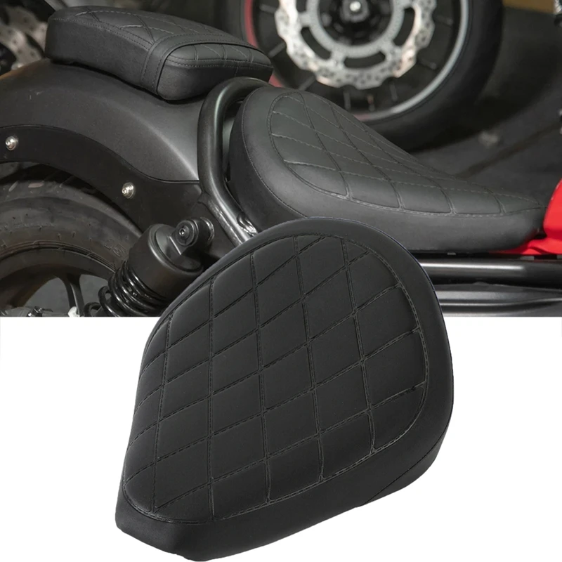 

Motorcycle Synthetic Leather Front Seat Bag Seat Cushion Cover for Honda Rebel CMX500 CMX300 2017 2018 2019 2020 2021