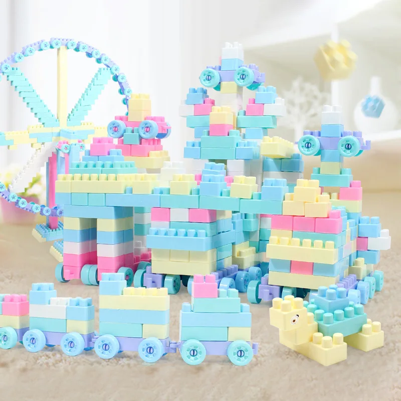 300 шт. DIY строительные блоки постоянно меняющейся Кирпичи Модель самолета
