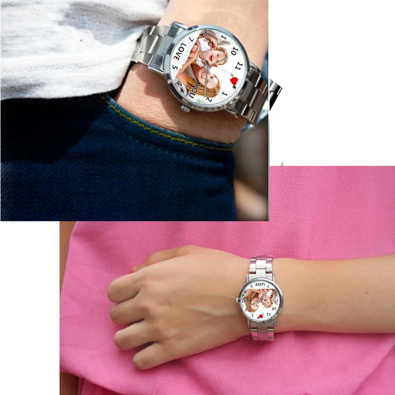 2020 личность Креативный дизайн клиентов фотографии циферблат печать