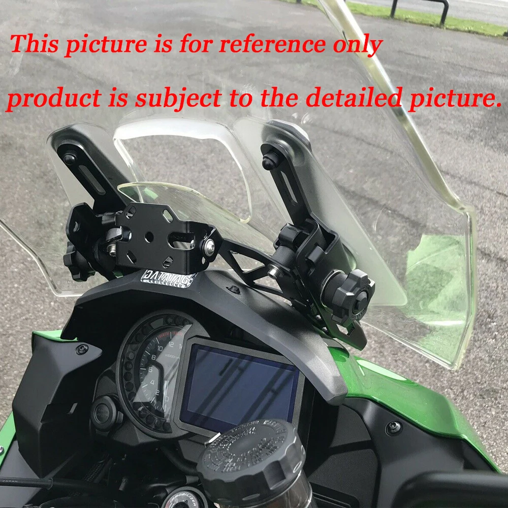 for kawasaki versys 1000 se gps moto accessories versys 1000 mobile phone navigation bracket phone support plate 2019 2020 free global shipping
