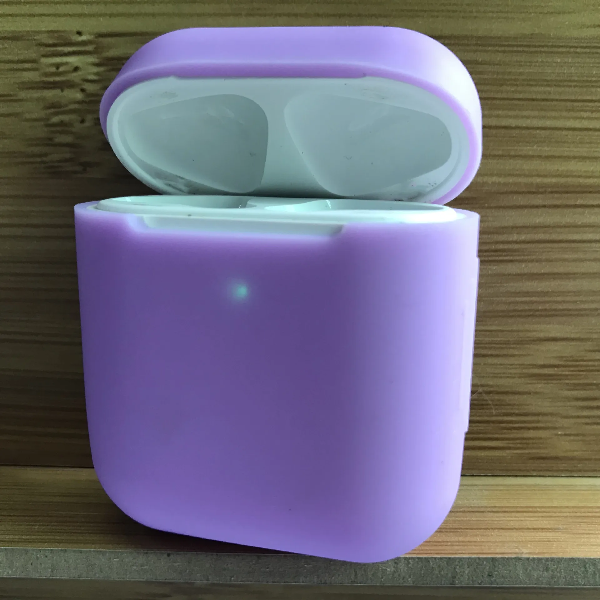 Ультратонкий Мягкий чехол Airpods совместимый с Apple 1 2 защитный силиконовый