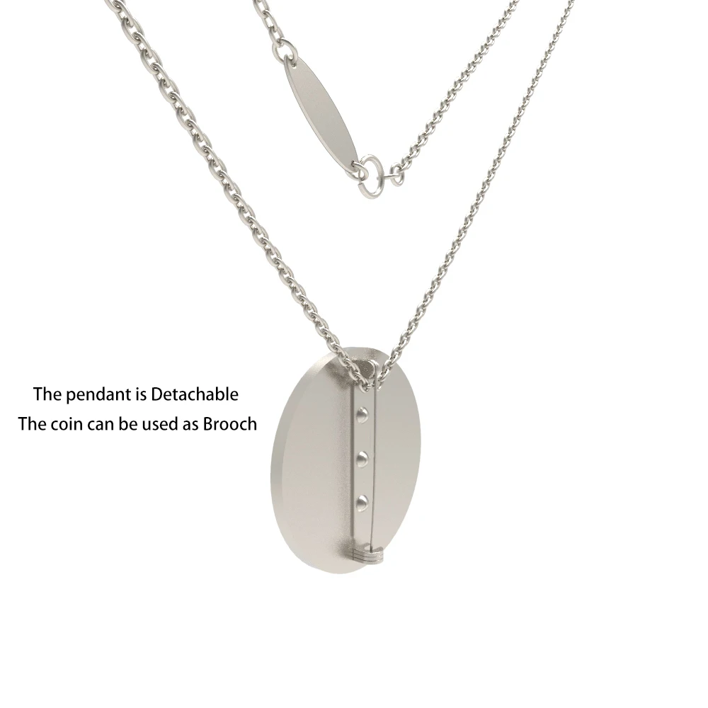 Ожерелье Аниме OW Ashe подвеска со съемным шармом для косплея аксессуары костюма