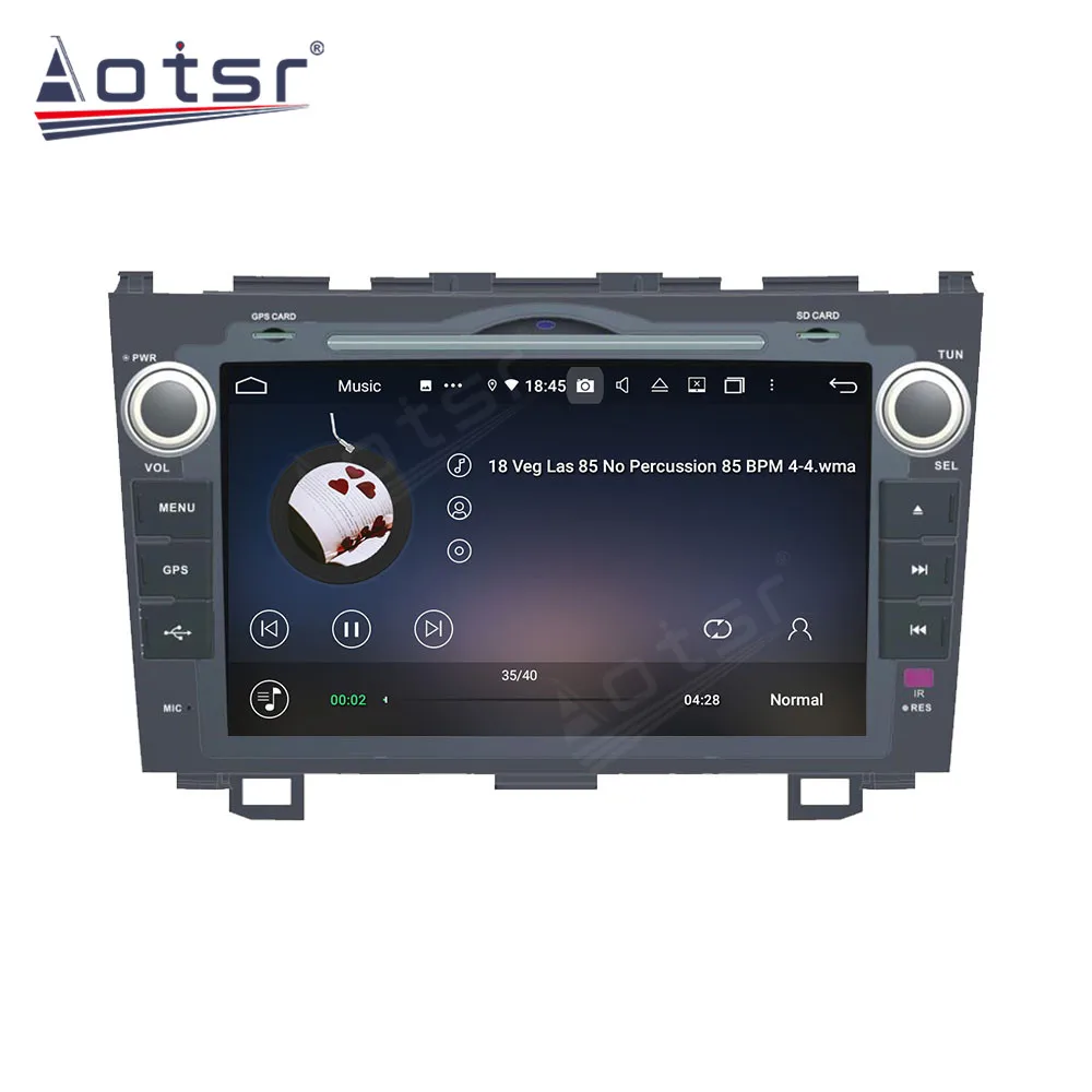 Автомагнитола для Honda CRV CR-V 2006 2007 2008-2012 с сенсорным экраном GPS-навигацией Android аудио