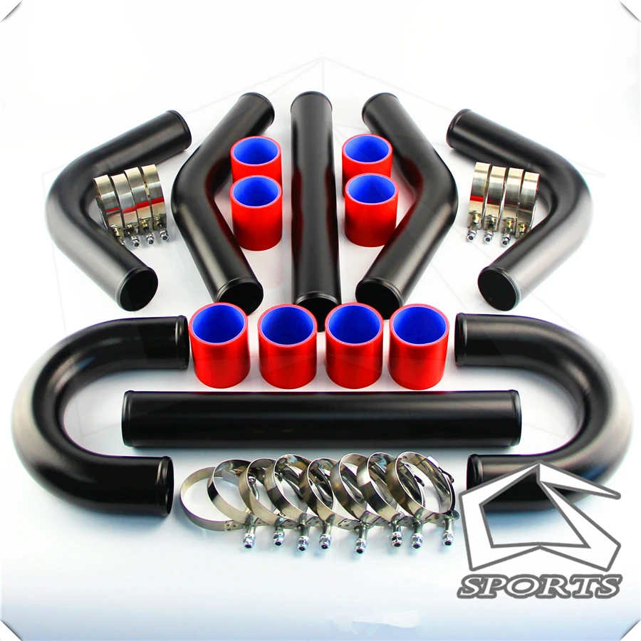 Универсальный комплект труб для интеркулера 2 дюйма 51 мм с турбонаддувом 8