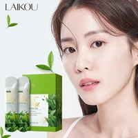 20pcs boxed green tea sleeping mask no wash face masks acne skin care for moisturizing soothing repair night cream korean face