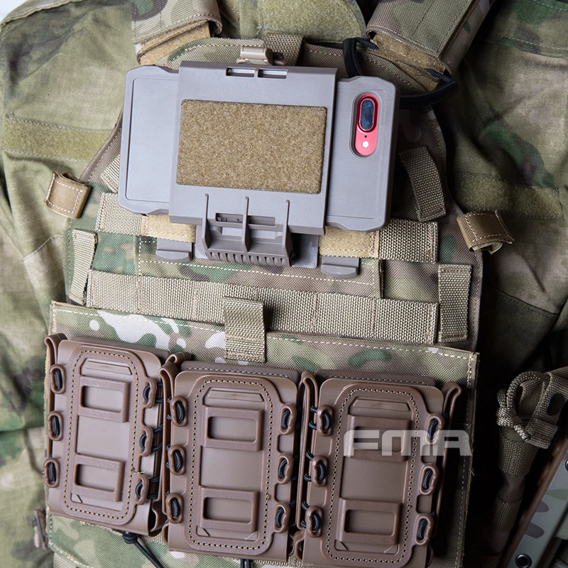 Чехол для мобильного телефона Fma 7 /8 plus крепление molle Tb1320 нагрудный кронштейн