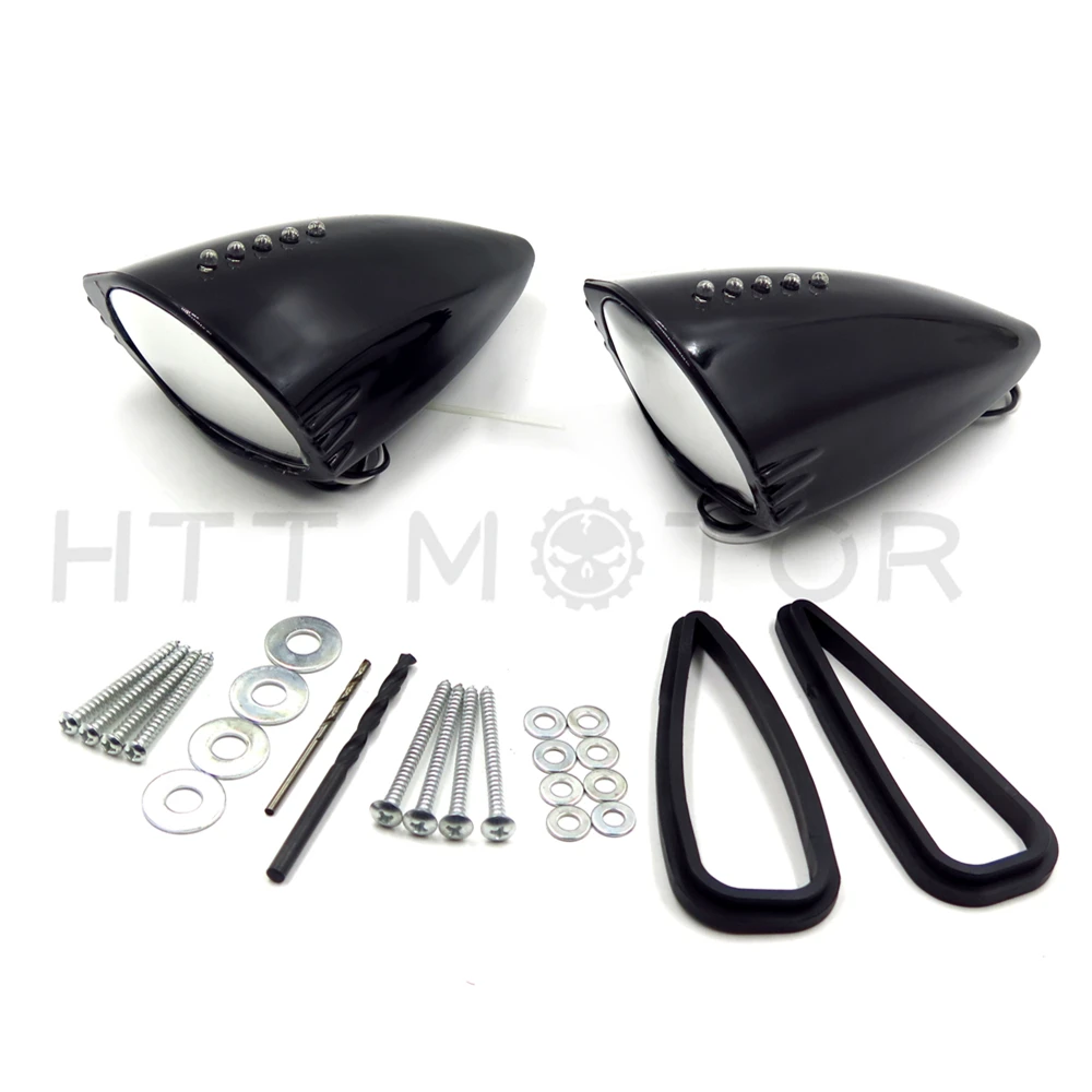 

LED Side Mounted Rear View Mirrors For All Suzuki GSX1300R Hayabusa GSXR 600 aftermarket free shipping motorcycle parts
