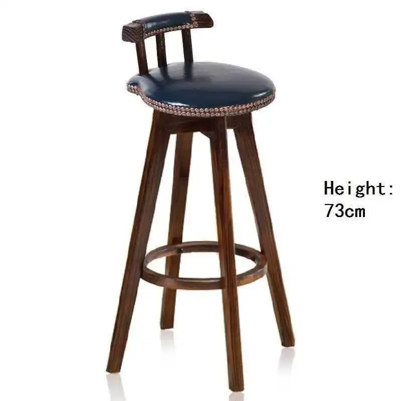 

Cadir Sandalyeler Table Stuhl Industriel Stoelen Bancos Moderno Stoel Ikayaa Leather Cadeira Tabouret De Moderne Silla Bar Chair