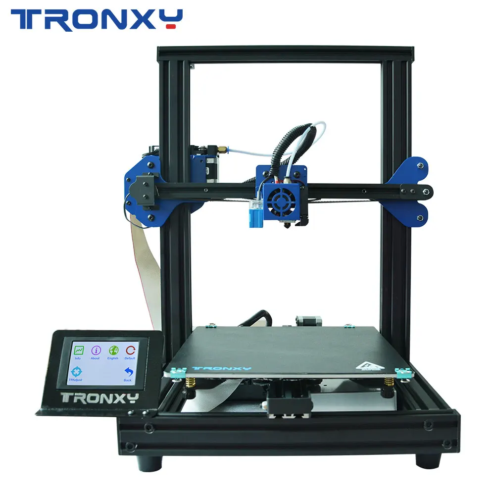 3D принтер Tronxy XY 2 Pro с функцией возобновления печати быстрая сборка Наборы сделай