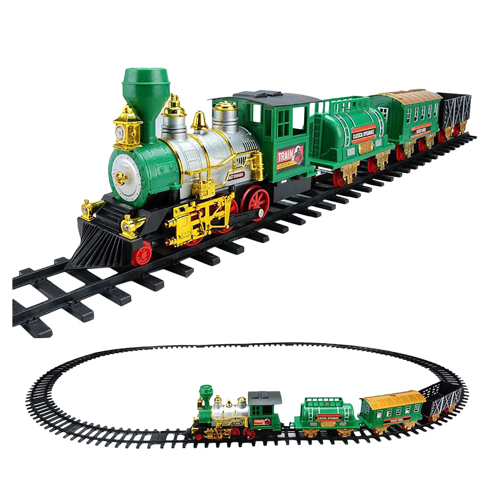 

Details About Electric Christmas Train Tracks Set Kids Toy With Lights Sounds 2021 Fashion Children Education Toys