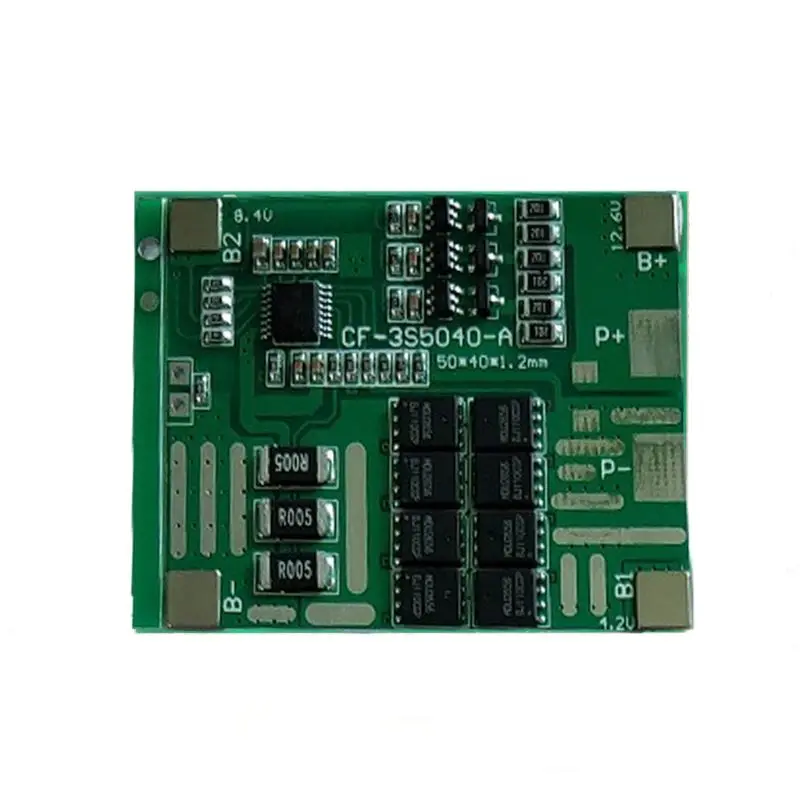 25A 12V 3S Polymer Li-ion Lithium 18650 Battery Charger PCB Protection Board | Электроника