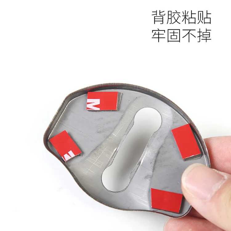 Дверной замок крышка Покрытие ржавчины Крышка для Tesla модель 3 2016 2018