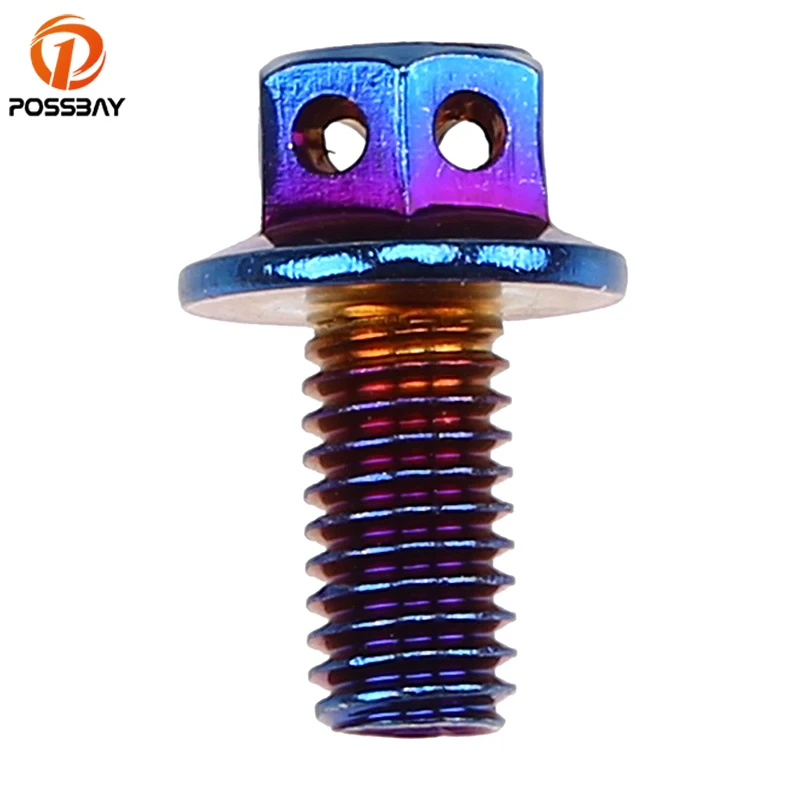 Винт POSSBAY M6 для мотоцикла декоративный винт из нержавеющей стали наружная