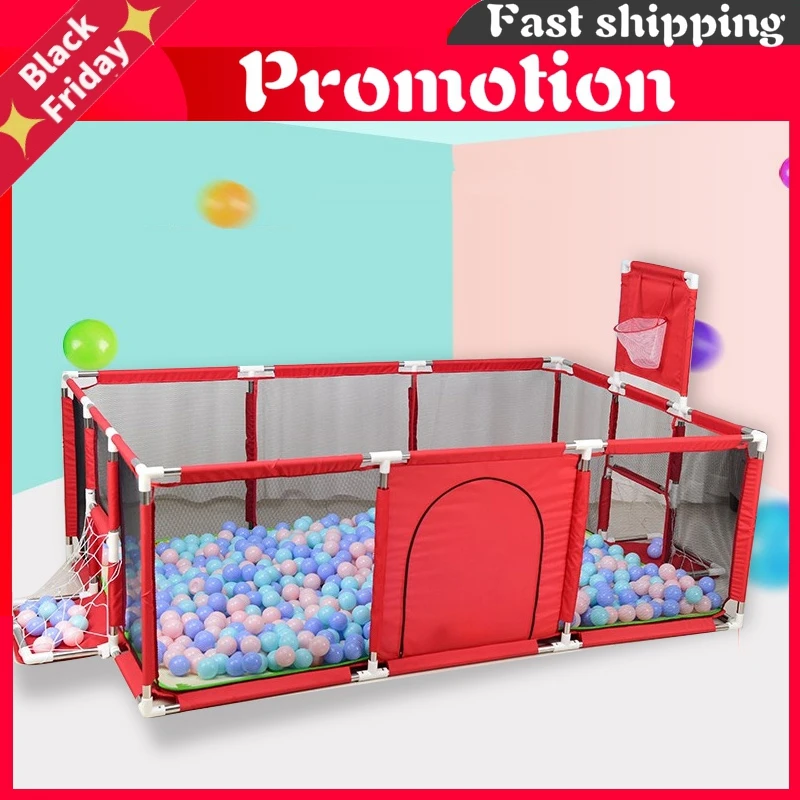 Детский манеж для игр большой участок детского забора детский тент коврик