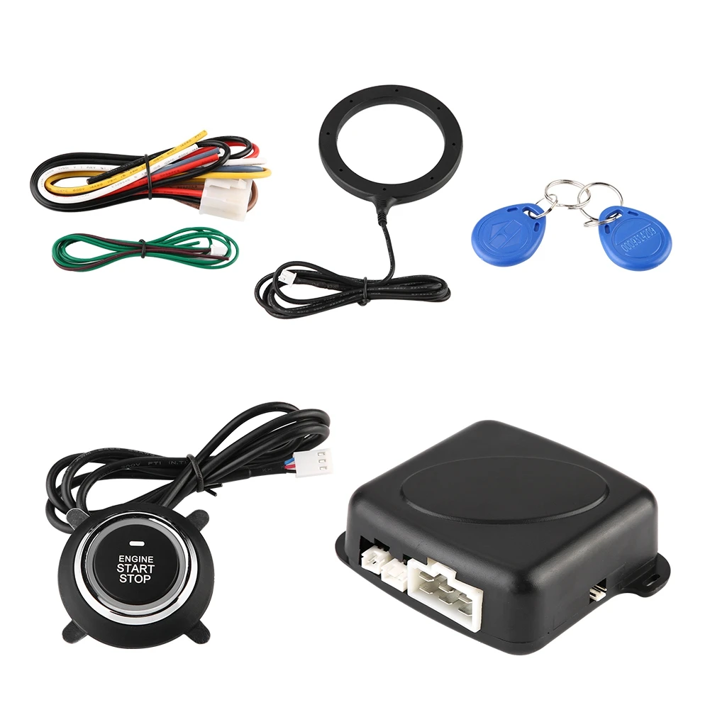 Универсальная автомобильная сигнализация замок двигателя Противоугонная