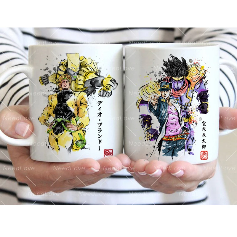 

JOJO JoJo's Bizarre Adventure Ceramic 11 Oz White Coffee Mug