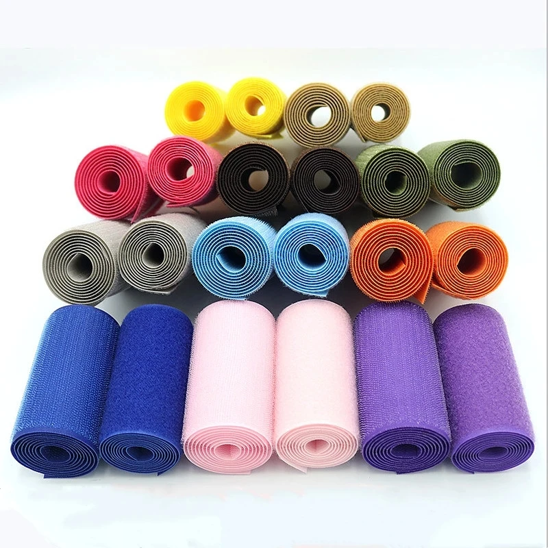 1 компл. 100 мм цветная нейлоновая лента с застежкой использует одежду shoees багаж