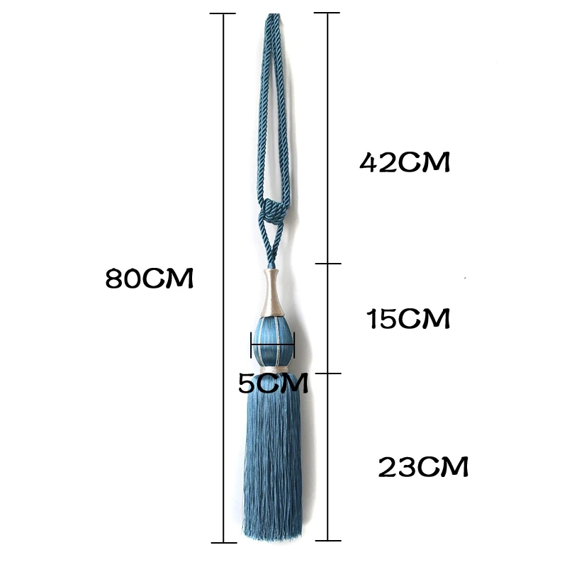 1 шт. подвесная шаровая занавеска крючок для завязывания Завязывающийся ремень