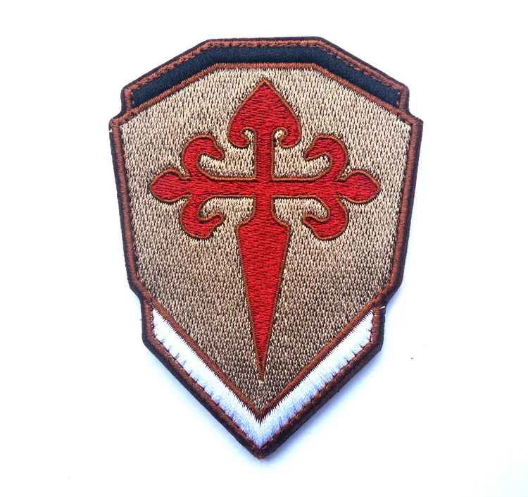 Мягкая вышитая нашивка для пальто Сантьяго Джеймс|patches embroidered|cross patchembroidered patch |