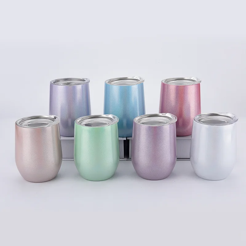 

U-образная пивная кружка 12 унций, многоразовая кружка из нержавеющей стали с двойными стенками для кофе, винная чашка для вечерние ринки, сва...