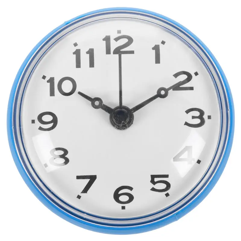 7 см водонепроницаемые кухонные часы для ванной душ вода присоска присоски