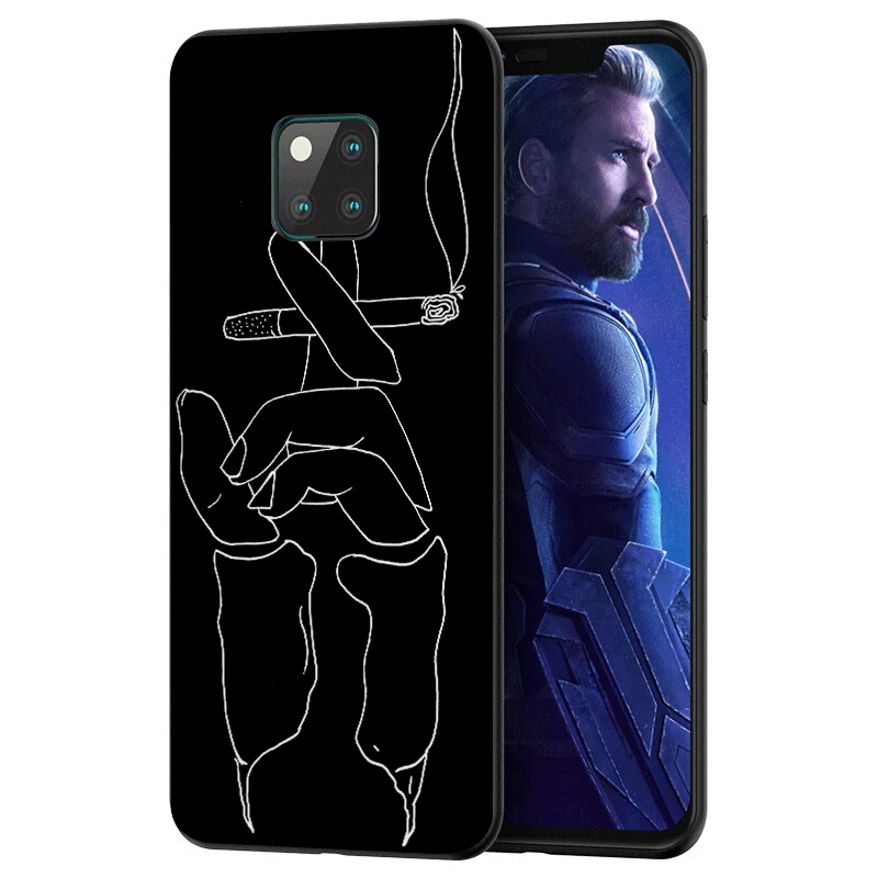 Силиконовый чехол для телефона Huawei Honor6A 7A 8C 9 10 20S Lite Pro модный матовый узор |