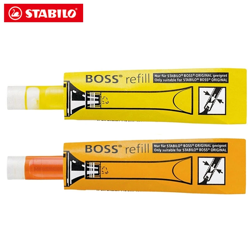 6 шт Stabilo 070 цветные текстовыделители Для Boss 70, цветные Экологичные текстовыделители, офисные канцелярские принадлежности, школьные принадлежности
