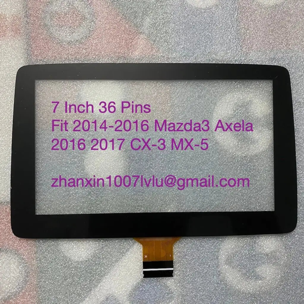 New 7 Inch 36 Pins Touch Screen Fit 2014-2016 Mazda3 Axela 2016-2017 CX-3 MX-5 Demio Car DVD Radio Multimedia Player Navigation