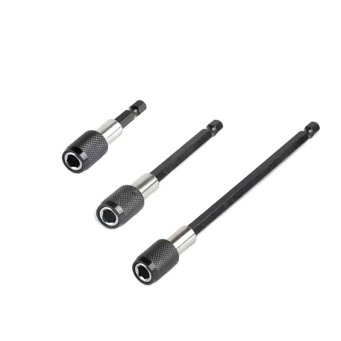 

1pc 60mm 100mm 150mm 1/4 Inch Hex Shank Quick Release Screwdriver Bit Holder Extension Bar Quick Change Hand Tool Socket