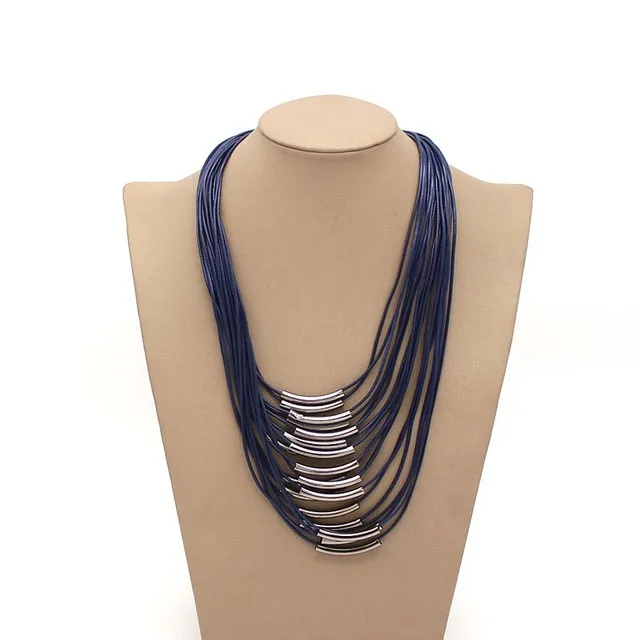 Женское ожерелье ювелирные изделия Гламурная цепочка кисточка крошечные