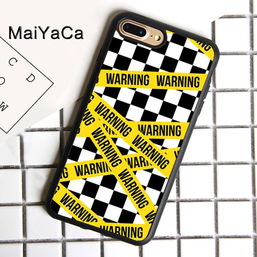 7006 MaiYaCa клетчатая шахматная доска пламя чехол для телефона для iphone 11 Pro MAX X XR XS MAX 6 6S 7 8 Plus 5 5S ТПУ задняя крышка Fundas - Цвет: 7006