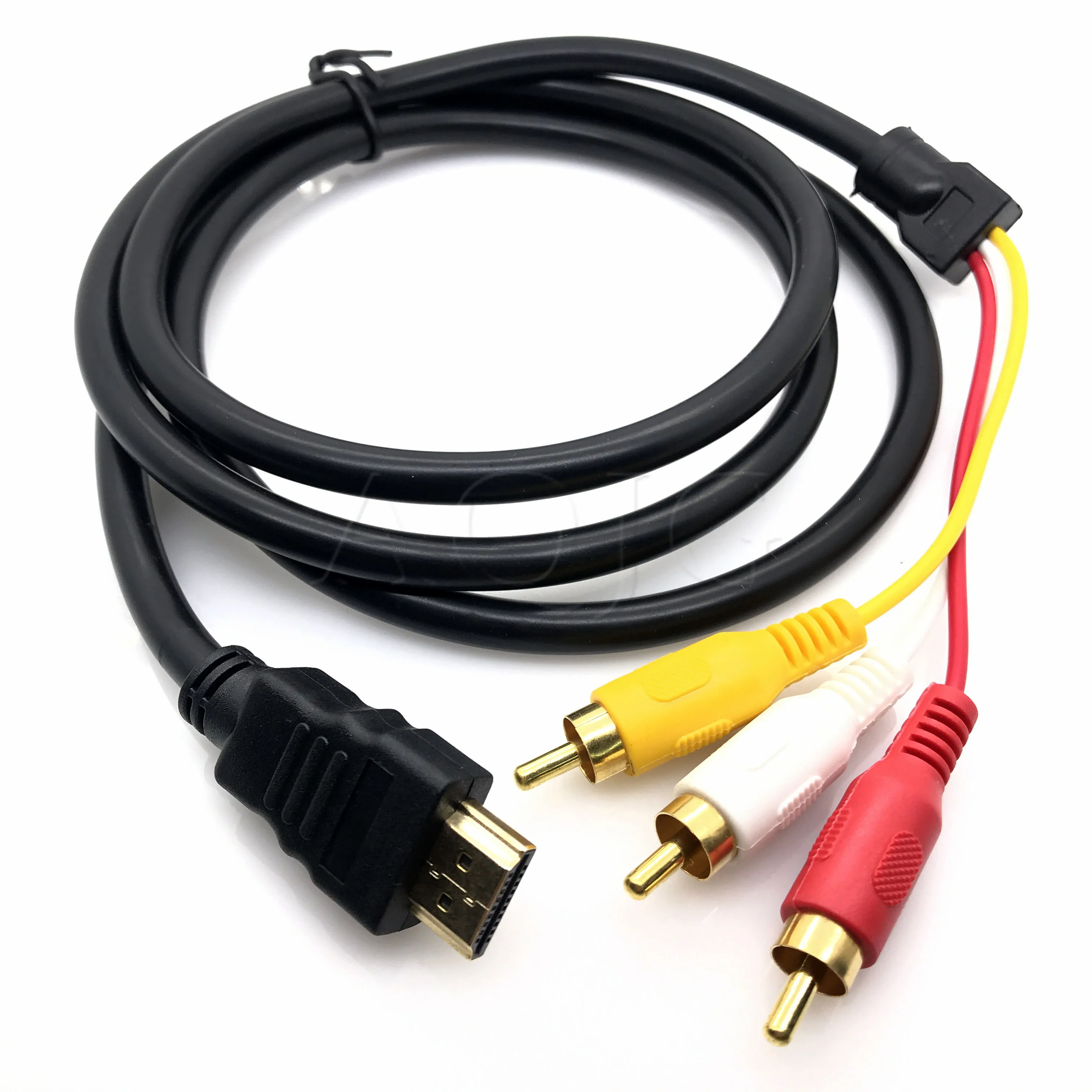 HDMI к RCA кабель папа 3RCA AV композитный Мужской M/M Разъем адаптер шнур передатчик для