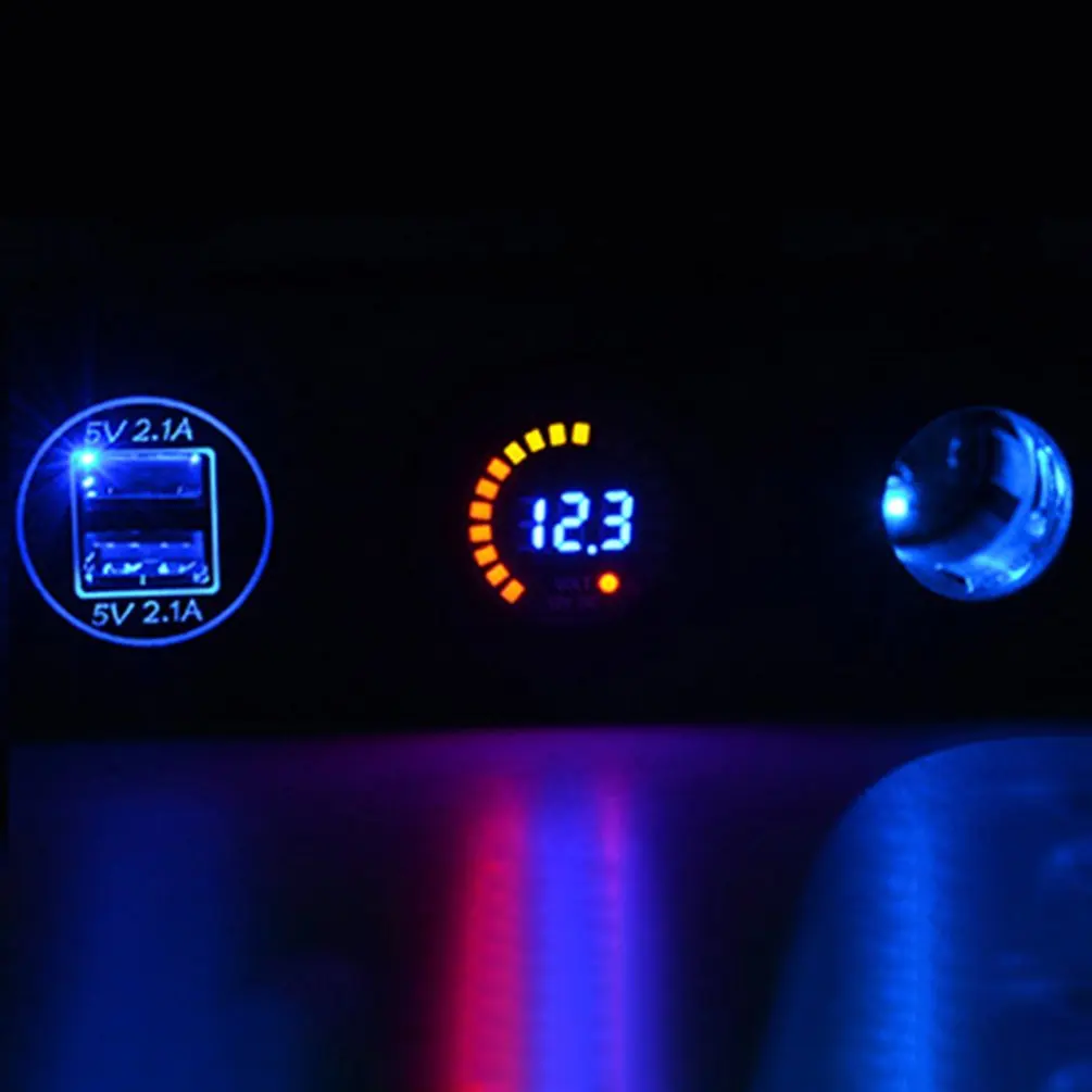 Автомобильный тент автомобильный телефон 4.2A двойной Usb зарядное устройство