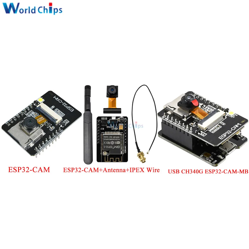 Micro USB CH340G ESP32 CAM MB Bluetooth модуль беспроводного доступа Wi Fi с OV2640 Камера + антенна IPEX