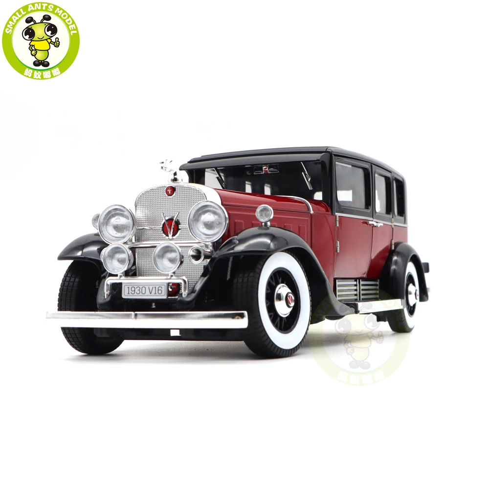 1/18 US V16 1930 Diecast Model Toy Car Gifts For Father Friends Boys Girls