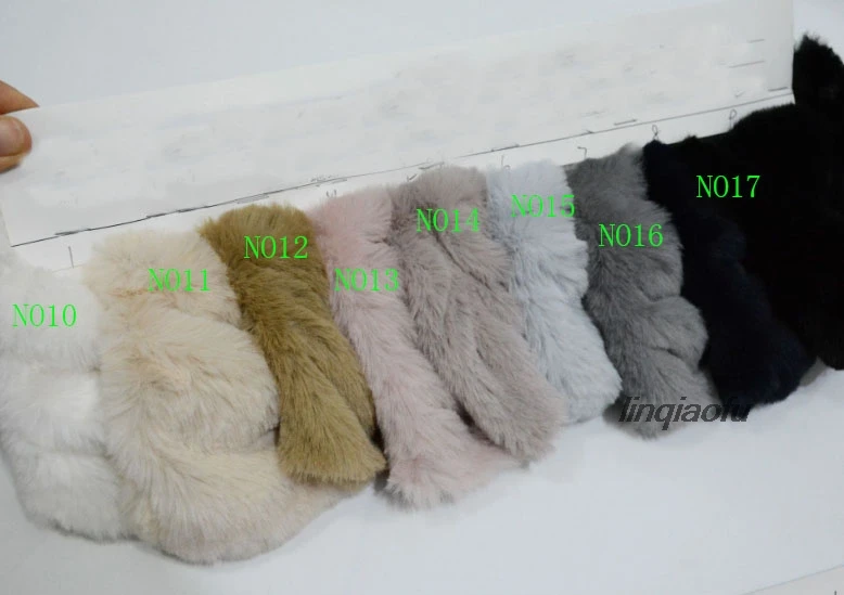 Spot stretch spandex rabbit fur clothing home textile plush fabric | Дом и сад
