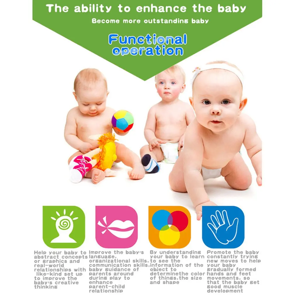 

English Music Simulation Learning Light Toy Mobile Phone Story Machine Early Education Toy Mobile Phone With USB Cable