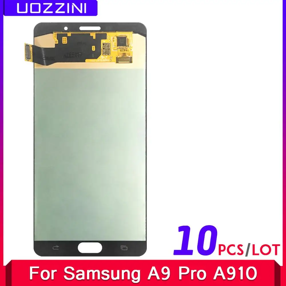 10 шт./лот ЖК дисплей для SAMSUNG GALAXY A9 Pro 2016 A910 A9100 сенсорный экран 100% протестированный