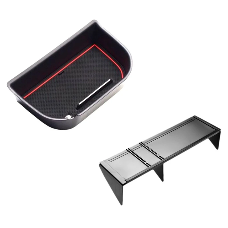 

Central Control Organizer Tray for Nissan Navara NP300 2015-2020 Glove Box Divider Partition Insert Armrest Storage Box