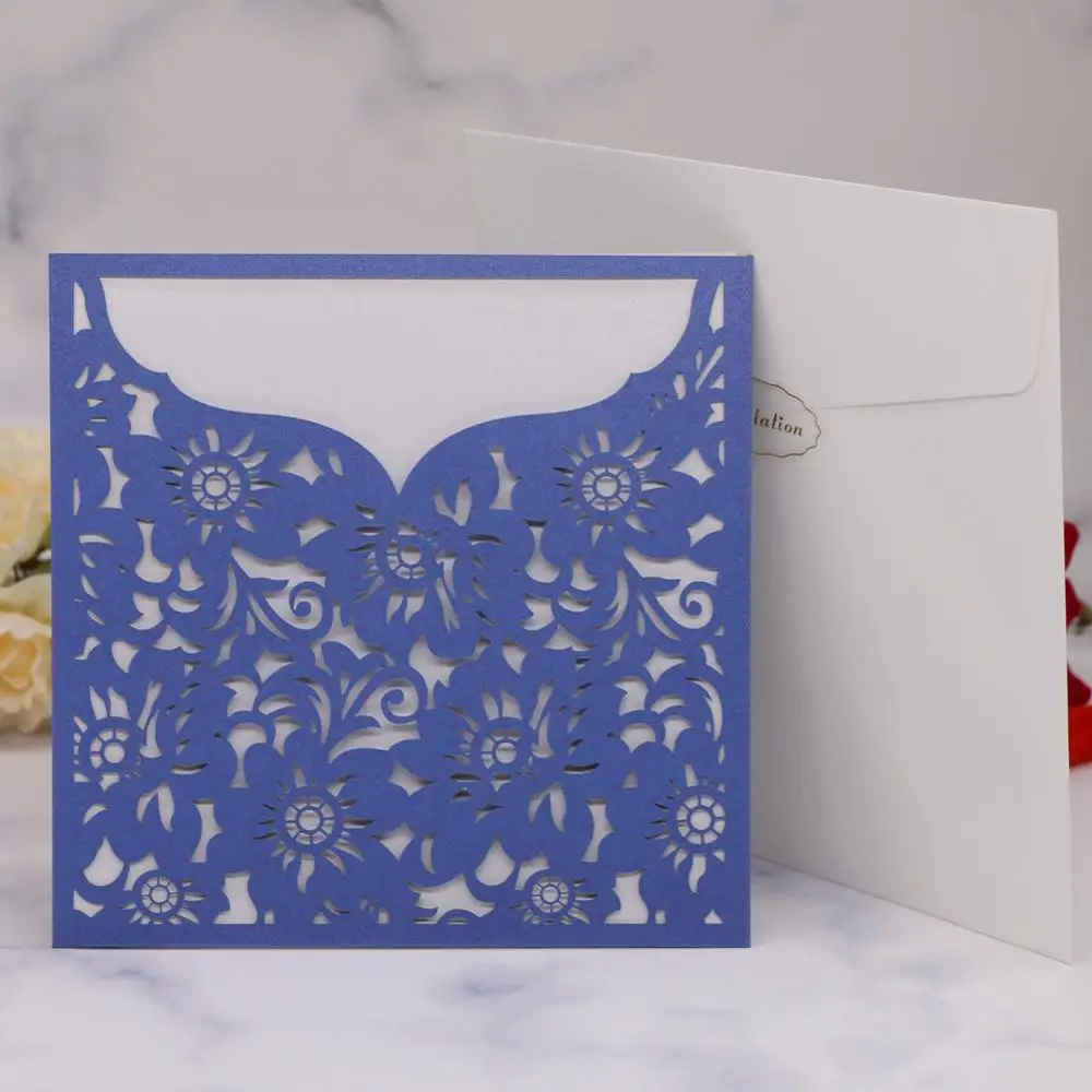 25 шт./лот лазерная резка кружево узор перламутровая бумага формальные деловые