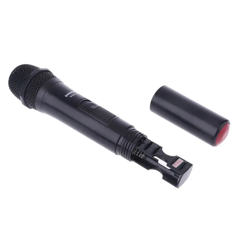 

UHF USB 3.5mm 6.35mm Wireless Microphone Megaphone Handheld Mic with Receiver for Karaoke Speech Loudspeaker