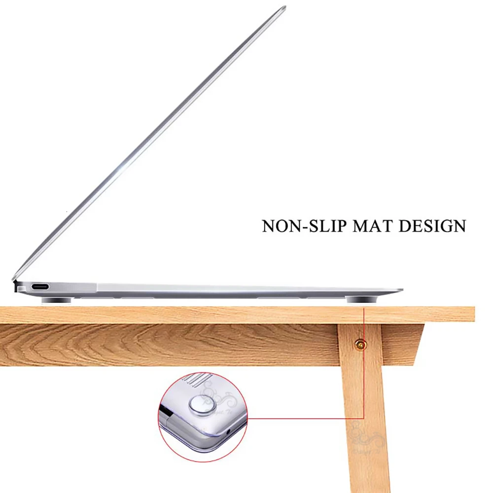 Чехол для ноутбука чехол Apple MacBook Pro 13 3 15 4 Macbook Air retina 11 12 клавиатуры с сенсорной