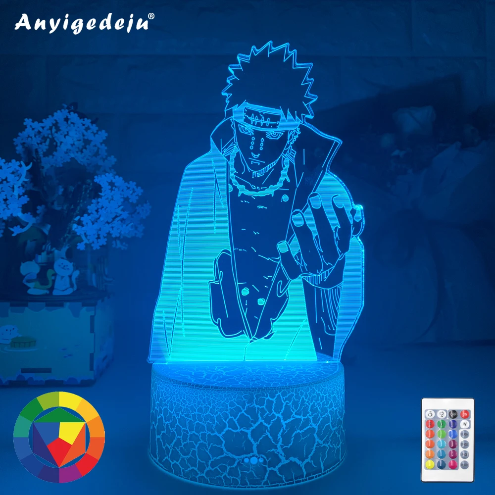 Новый аниме Nagato футболка с рисунком персонажей игры Ночной светильник Led Цвет
