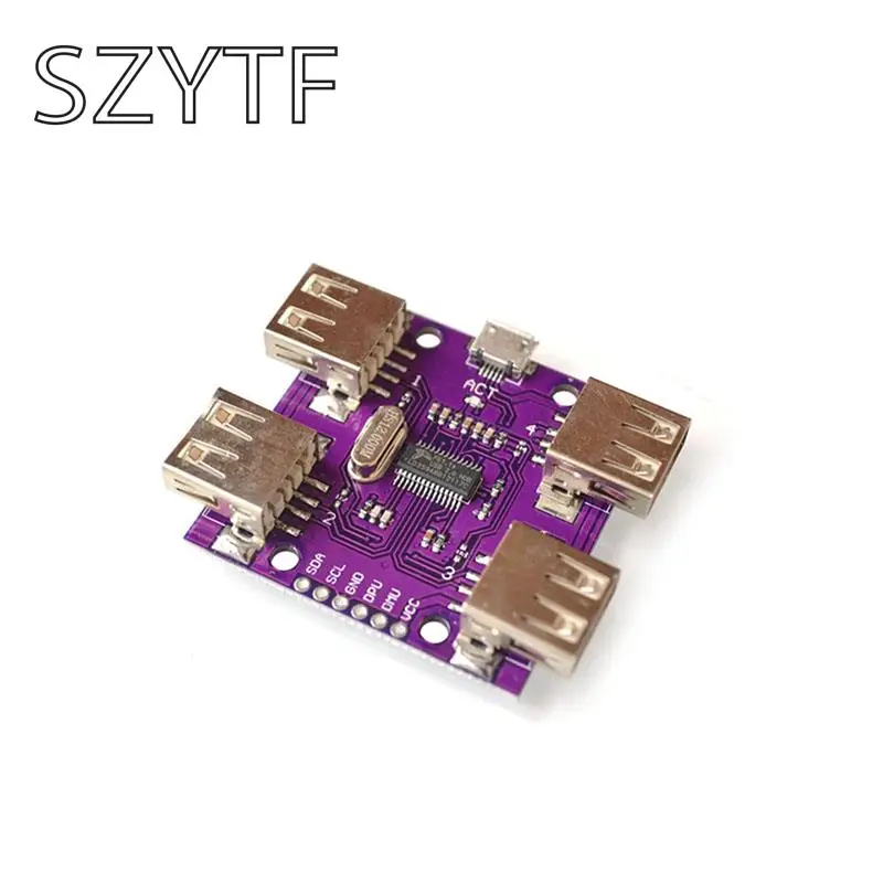 CJMCU-204 Hi-Скорость USB 2 0 концентратор контроллер постоянного тока 4 Порты и разъёмы