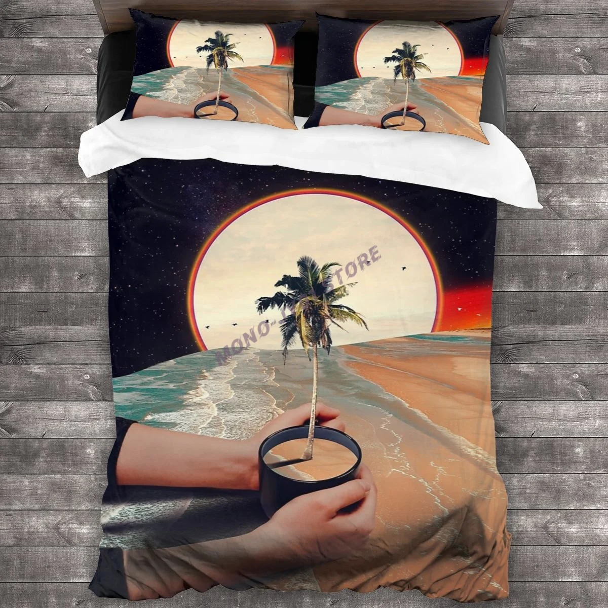 

A Cup Of Sunshine Bedding Set Duvet Cover Pillowcases Comforter Bedding Sets Bedclothes