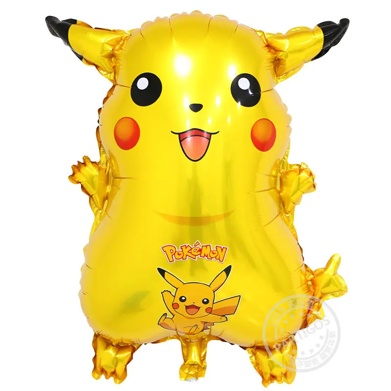 

1Pc Pokemon Aluminum Film Balloon Anime Pikachu Birthday Party Decoration Children's Jenny Turtle Toy Balloon