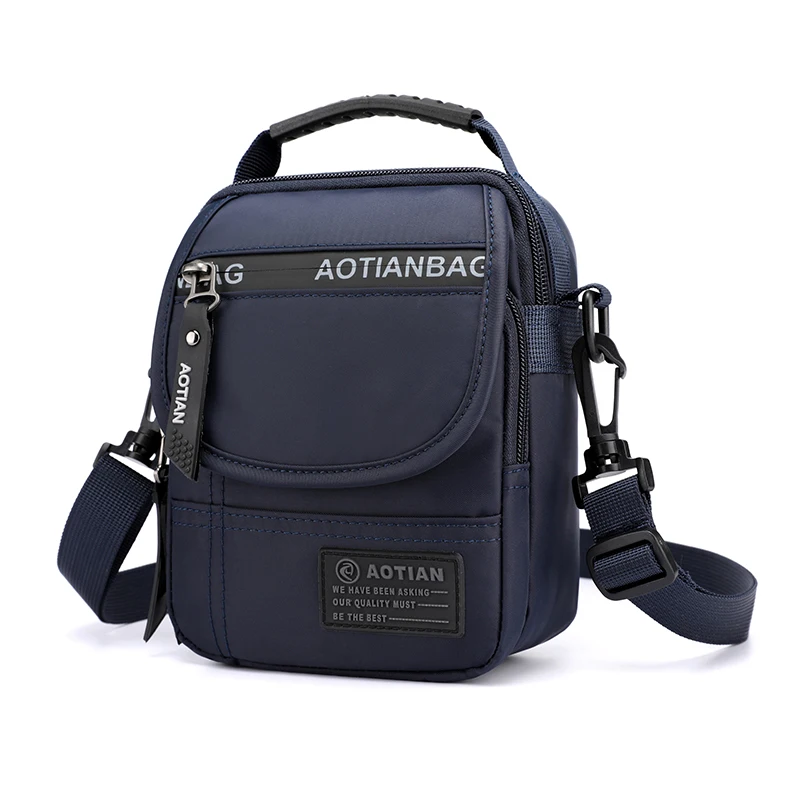 AOTIAN Мужская маленькая сумка через плечо высокое качество Для мужчин нейлоновая